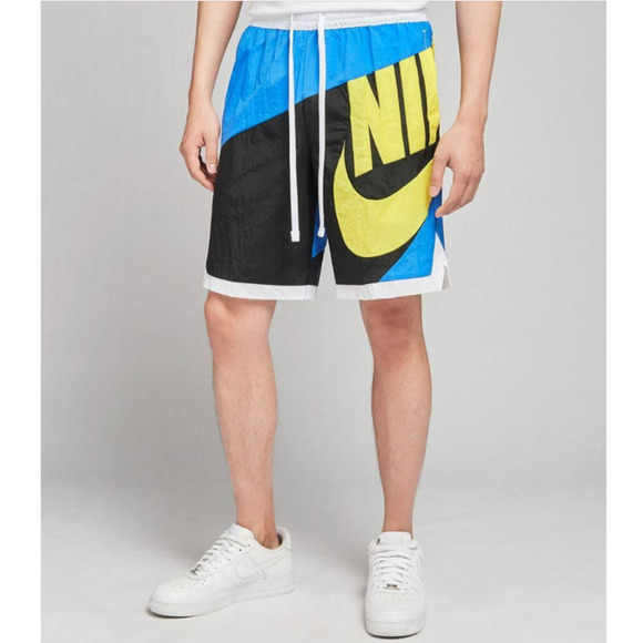Nike Other - Nike Pool-Side Logo Color Block Print Pool Shorts Men's Size Medium